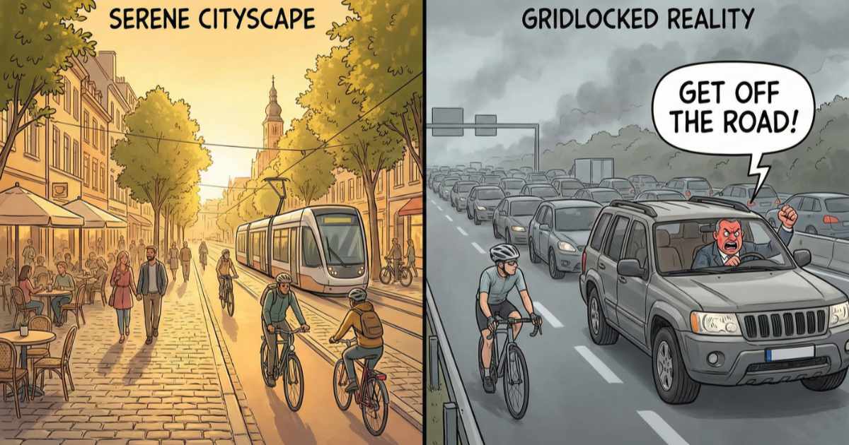 Weird anti-bike hostility